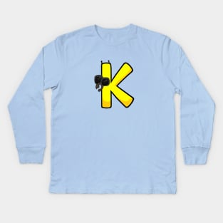 K | Alphabet Lore Kids Long Sleeve T-Shirt